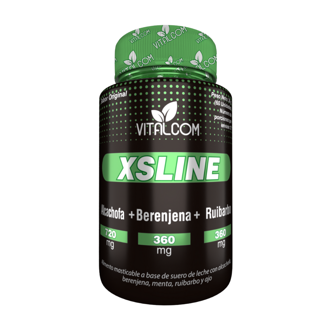 Xsline | 60 Cápsulas masticables