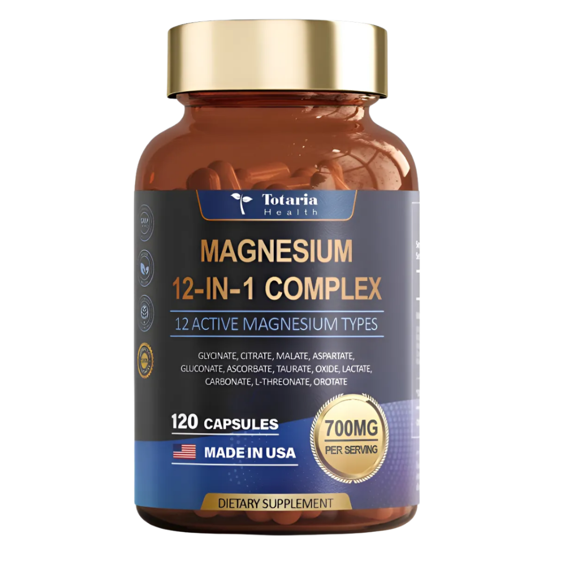 Magnesium 12 in 1 Complex | 120 Cápsulas