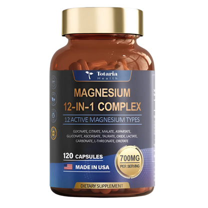 Magnesium 12 in 1 Complex | 120 Cápsulas