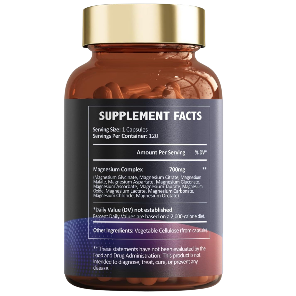 Magnesium 12 in 1 Complex | 120 Cápsulas