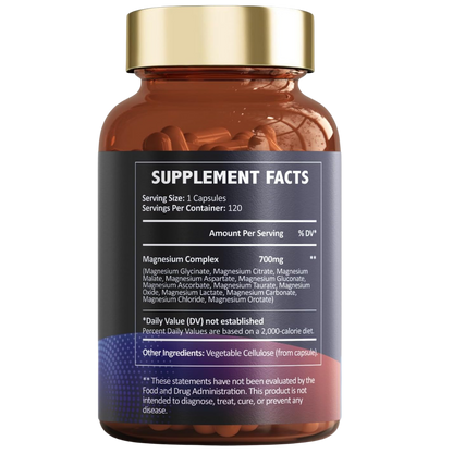 Magnesium 12 in 1 Complex | 120 Cápsulas