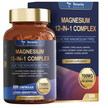 Magnesium 12 in 1 Complex | 120 Cápsulas