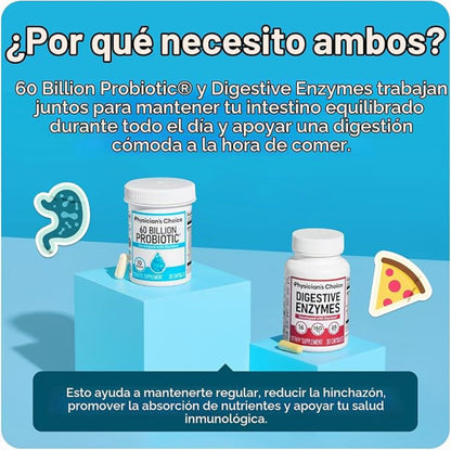 Combo Digestivo | Probióticos + Enzimas Digestivas