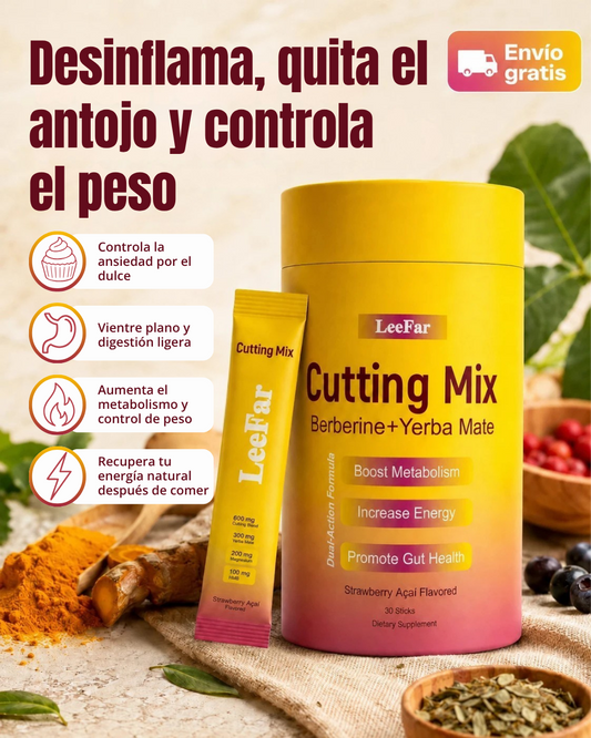 Controla el hambre, desinflama y transforma tu cuerpo con Cutting Mix