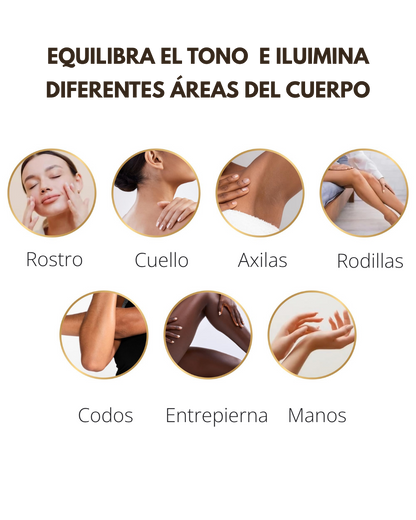 Jabón Despigmentante Con Ácido Kójico, Cúrcuma y Retinol