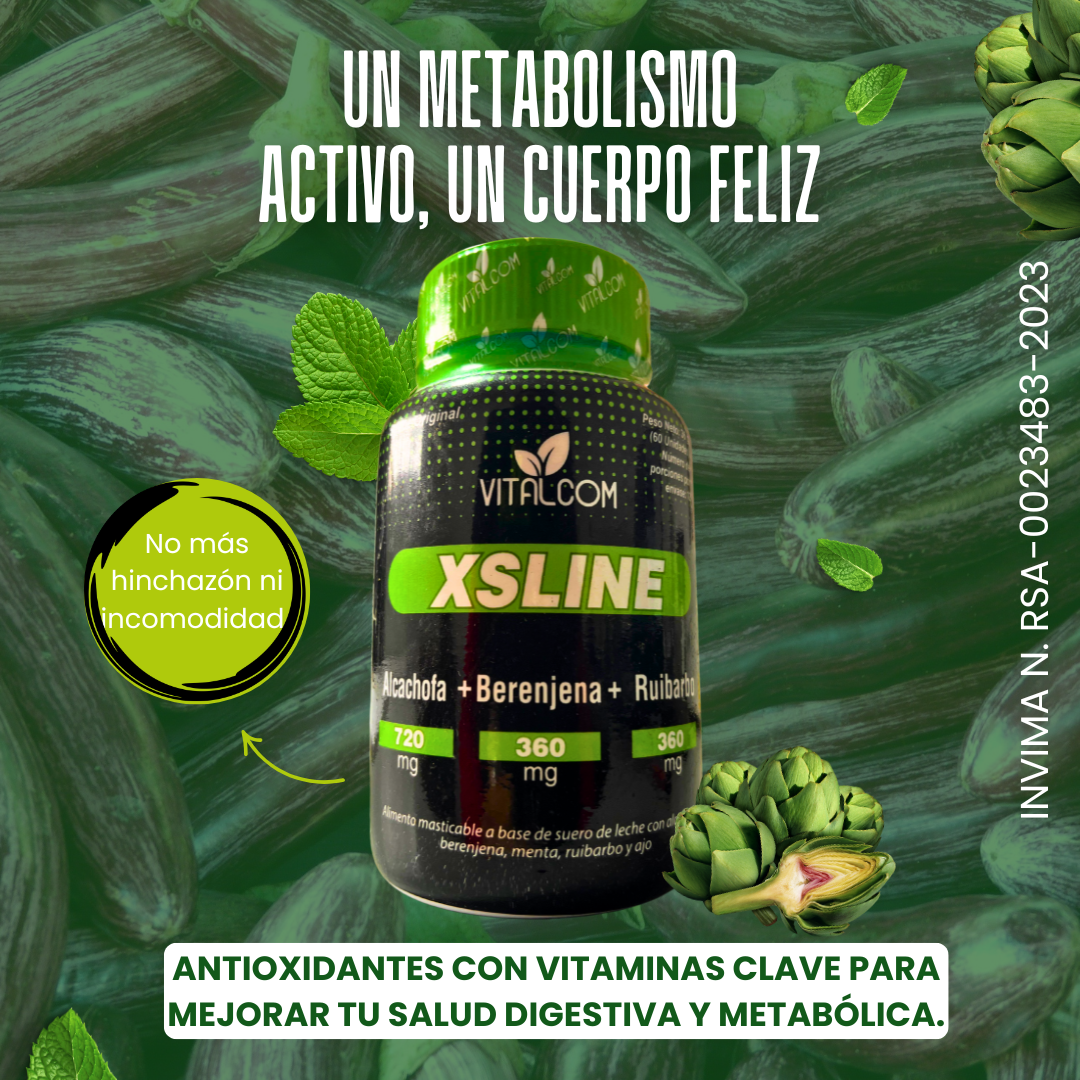 Xsline | 60 Cápsulas masticables